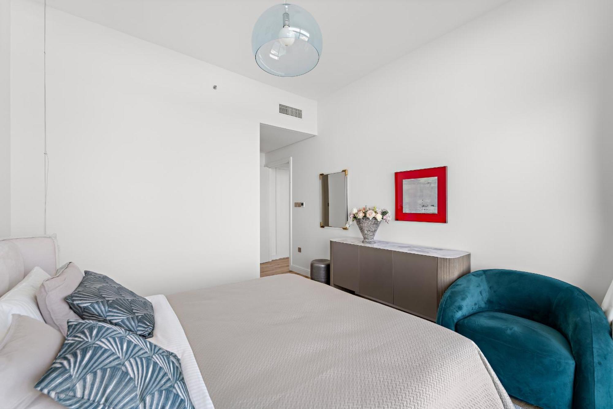 Vayk - Sophisticated 2-bedroom With Stunning Beachfront Views Appartement Dubai